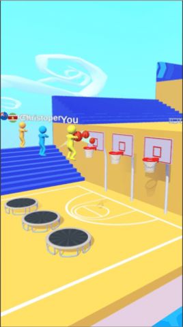 飞跃灌篮3D游戏特色图片